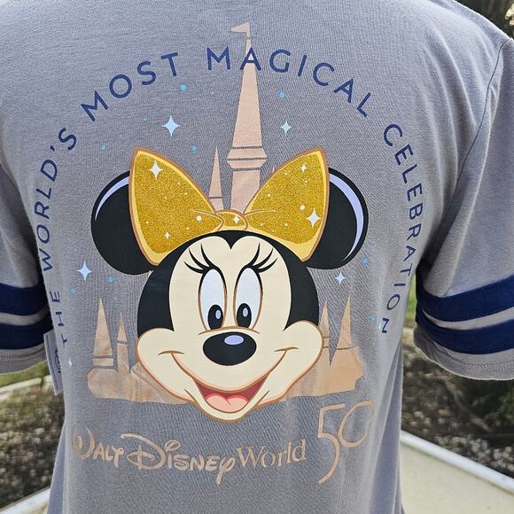Walt Disney World Most Magical Celebration 50 Years NWT Size XS - Picture 2 of 7